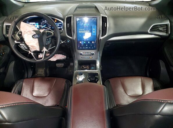 2FMPK4K97MBA08866 2021 FORD EDGE Tan Առջևի վահանակի տեսք