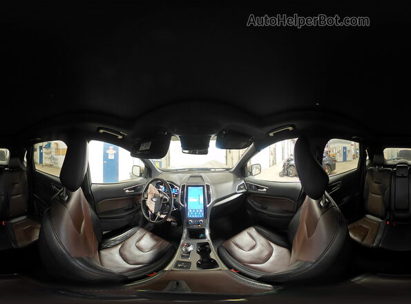 2FMPK4K97MBA08866 2021 FORD EDGE Tan Սալոնի 360 աստիճան տեսք