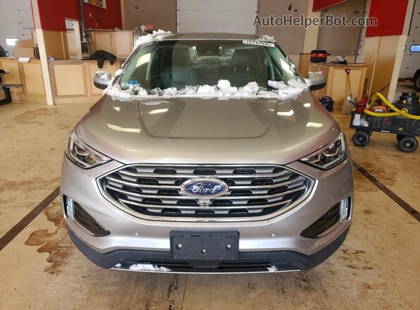2FMPK4K98NBA14824 2022 FORD EDGE Gray Widok z przodu