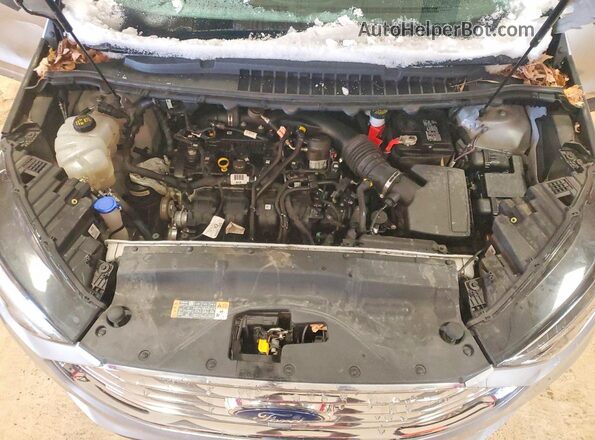 2FMPK4K98NBA14824 2022 FORD EDGE Gray Widok komory silnika