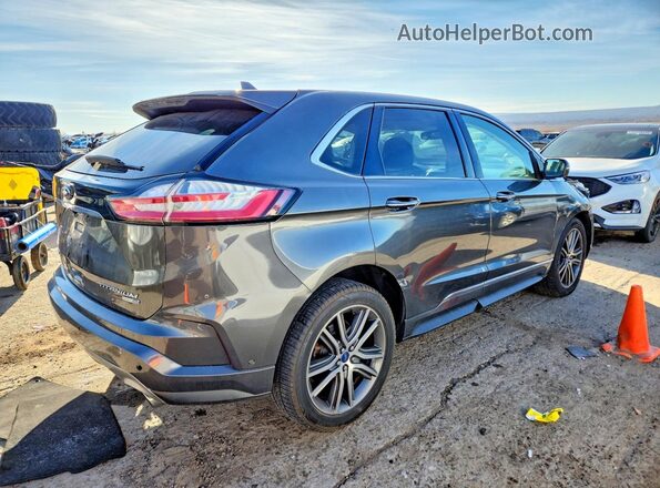 2FMPK4K99KBC53598 2019 FORD EDGE Gray 