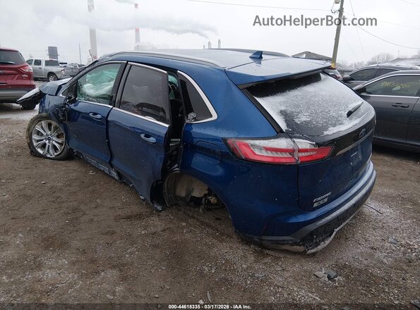 2FMPK4K99LBA83521 2020 FORD EDGE Синий Задняя левая четверть