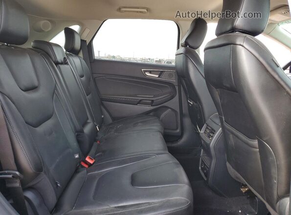 2FMPK4K99MBA27340 2021 FORD EDGE Blue Вид задньої частини салону