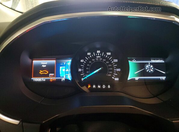 2FMPK4K9XKBB08585 2019 FORD EDGE Black 