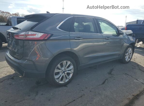 2FMPK4K9XMBA26830 2021 FORD EDGE Gray Rear right