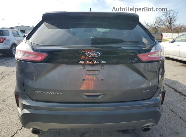 2FMPK4K9XMBA26830 2021 FORD EDGE Gray Rear view