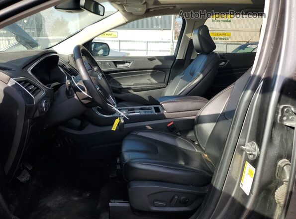 2FMPK4K9XMBA26830 2021 FORD EDGE Gray Front interior view