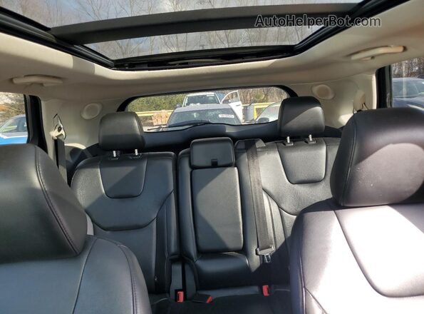 2FMPK4K9XMBA26830 2021 FORD EDGE Gray Rear seats view