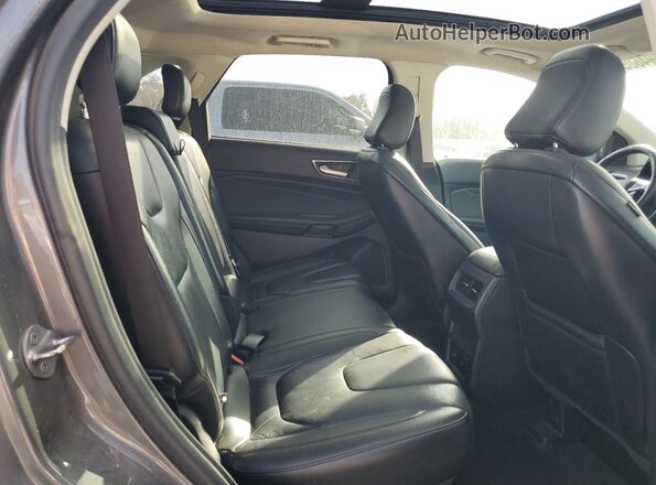 2FMPK4K9XMBA26830 2021 FORD EDGE Gray Rear interior view