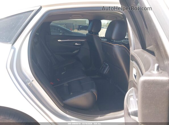 2G1105S30K9115465 2019 CHEVROLET IMPALA Silver Widok naklejki z numerem VIN
