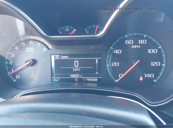 2G1105S32H9134138 2017 CHEVROLET IMPALA White უკანა სავარძლების ხედი