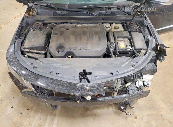 2G1105S34K9158397 2019 CHEVROLET IMPALA Black უკანა სალონის ხედი
