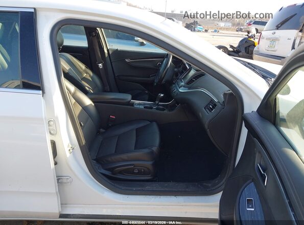2G1105S37H9161688 2017 CHEVROLET IMPALA White წინა სალონის ხედი