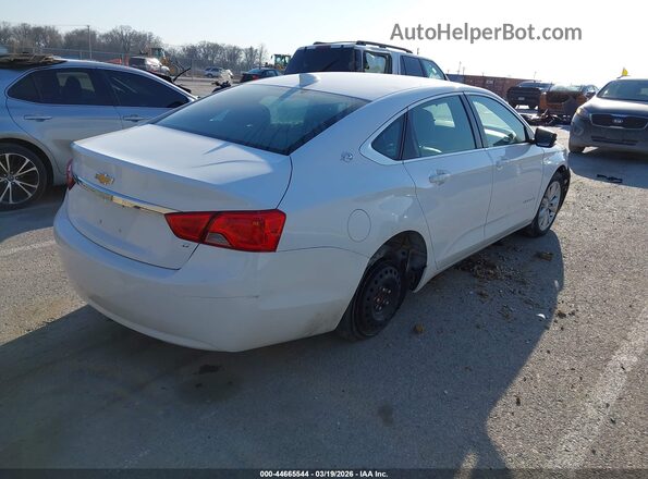 2G1105S37H9161688 2017 CHEVROLET IMPALA White უკანა მარჯვენა