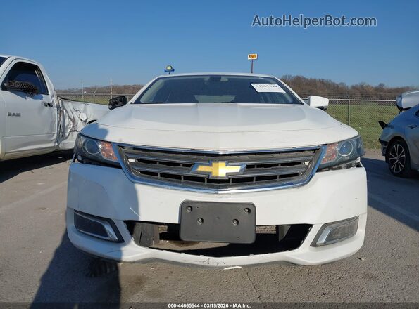 2G1105S37H9161688 2017 CHEVROLET IMPALA White წინა ხედი