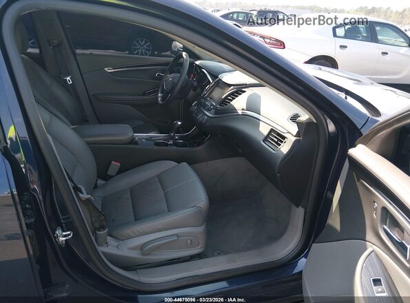 2G11Y5SA4K9100927 2019 CHEVROLET IMPALA Blue წინა სალონის ხედი