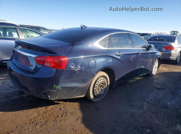 2G11Z5SA2K9144437 2019 CHEVROLET IMPALA Синий 