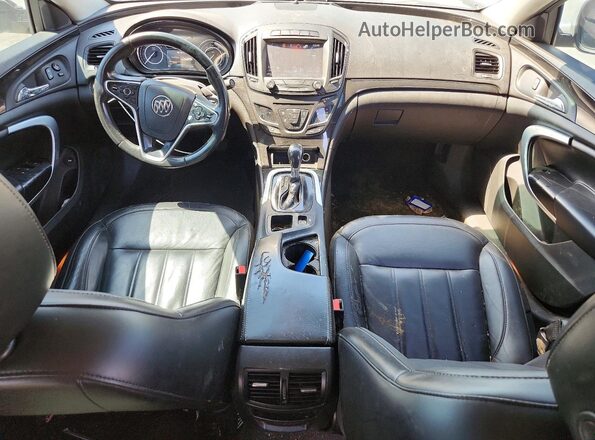2G4GK5EX0G9155915 2016 BUICK REGAL Silver Vista del salpicadero
