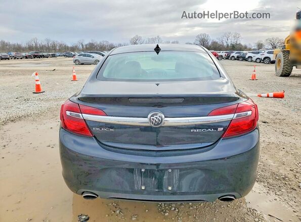 2G4GK5EX4G9197374 2016 BUICK REGAL Угольный Вид сзади