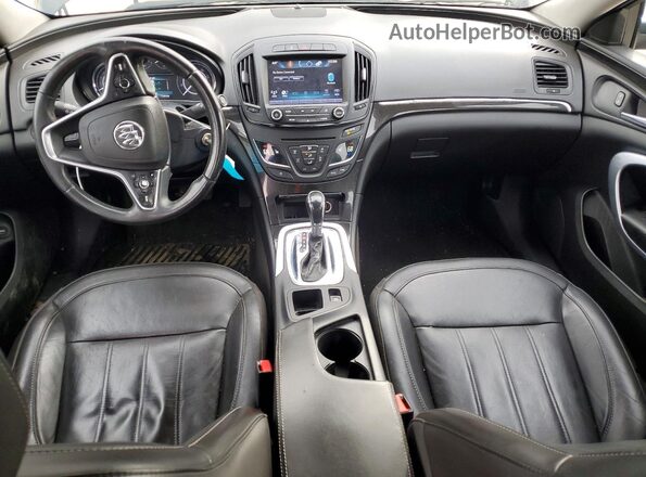 2G4GK5EX4G9197374 2016 BUICK REGAL Угольный Вид панели приборов