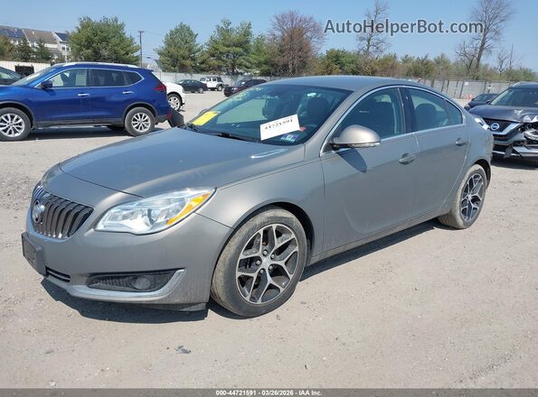 2G4GL5EX5H9191582 2017 BUICK REGAL Beige Front left
