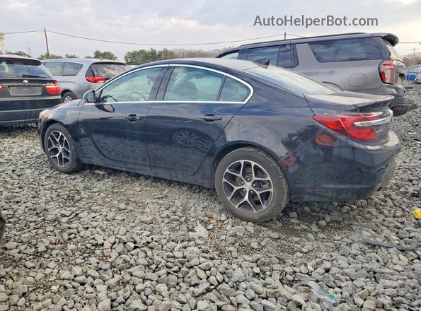 2G4GL5EX6H9105695 2017 BUICK REGAL Black Rear left