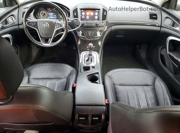 2G4GL5EX6H9105695 2017 BUICK REGAL Black Dashboard view