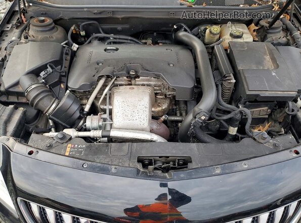 2G4GL5EX6H9105695 2017 BUICK REGAL Black Rear interior view