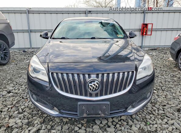 2G4GL5EX6H9105695 2017 BUICK REGAL Black Front view
