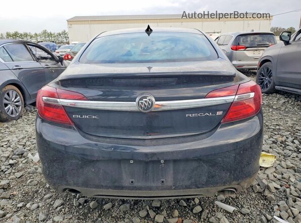 2G4GL5EX6H9105695 2017 BUICK REGAL Black Rear view