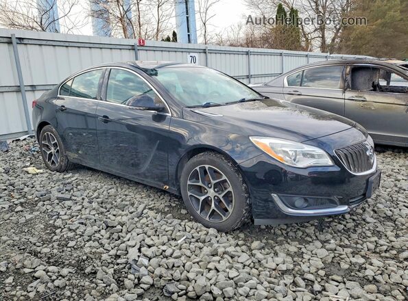 2G4GL5EX6H9105695 2017 BUICK REGAL Black Front right