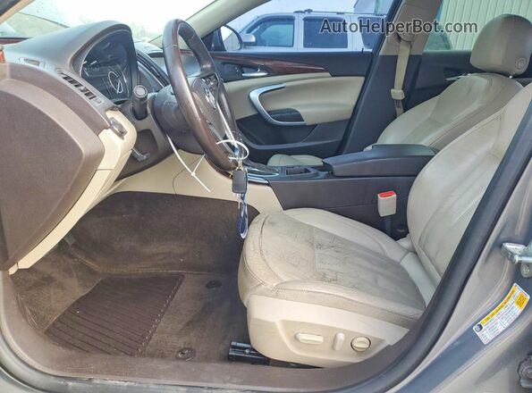 2G4GL5EX6H9188934 2017 BUICK REGAL Gray Vista interior delantera