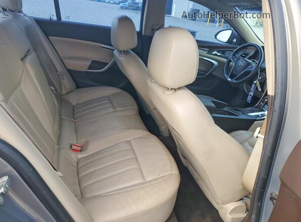 2G4GL5EX6H9188934 2017 BUICK REGAL Gray Vista de los asientos traseros