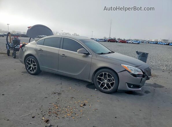 2G4GL5EX6H9188934 2017 BUICK REGAL Gray Delantero derecho