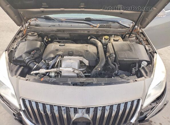 2G4GL5EX6H9188934 2017 BUICK REGAL Gray Vista interior trasera