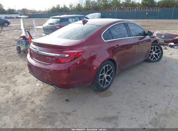 2G4GL5EX7H9133179 2017 BUICK REGAL Бордовый 