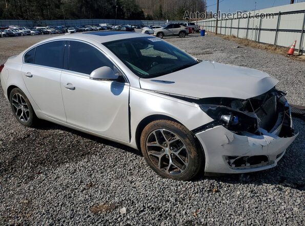2G4GL5EX8H9152923 2017 BUICK REGAL White Front right