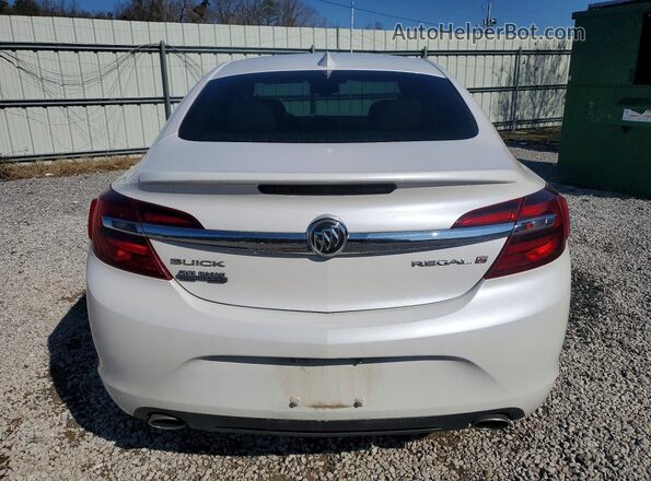 2G4GL5EX8H9152923 2017 BUICK REGAL White Rear view