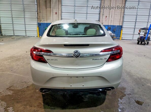 2G4GS5GX7G9187578 2016 BUICK REGAL Beige Rear view