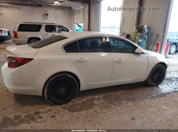 2G4GS5GX9G9103776 2016 BUICK REGAL White Rear interior view