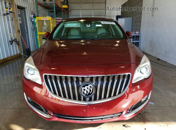 2G4GS5GXXG9198476 2016 BUICK REGAL Burgundy 