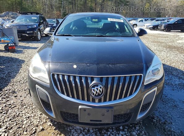 2G4GU5GX1H9108997 2017 BUICK REGAL Black Вид спереду