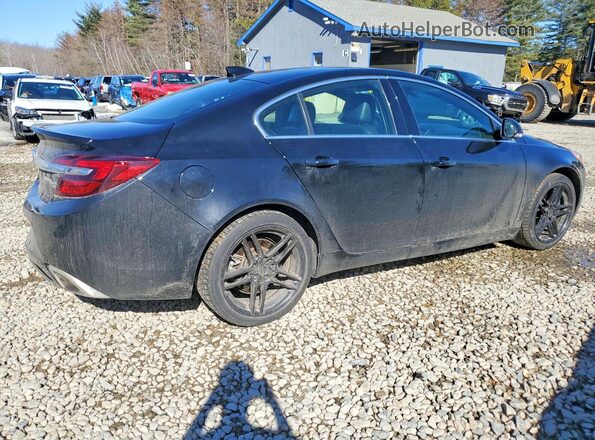 2G4GU5GX1H9108997 2017 BUICK REGAL Black Задня права чверть