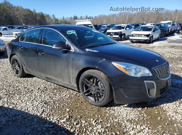 2G4GU5GX1H9108997 2017 BUICK REGAL Black Передня права чверть