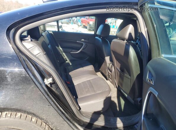 2G4GU5GX1H9108997 2017 BUICK REGAL Black Вид задніх сидінь