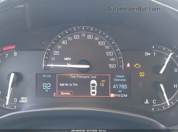 2G61M5S30K9130885 2019 CADILLAC XTS Gray Вид задніх сидінь