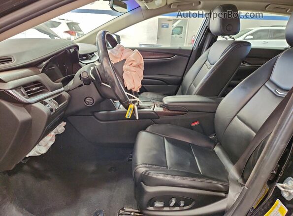 2G61M5S32K9144836 2019 CADILLAC XTS Black Widok wnętrza z przodu