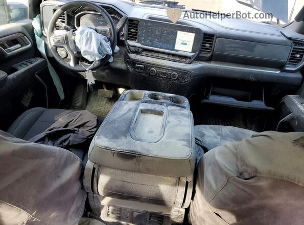 2GC1KNEY3S1232061 2025 CHEVROLET SILVERADO Black Առջևի վահանակի տեսք