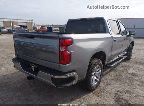 2GCUDAED4R1157555 2024 CHEVROLET SILVERADO Серый Задняя правая четверть