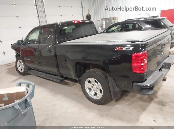 2GCVKRECXJ1103472 2018 CHEVROLET SILVERADO Черный Задняя левая четверть
